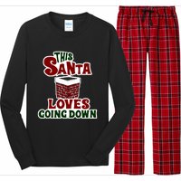 This Santa Loves Going Down Long Sleeve Pajama Set