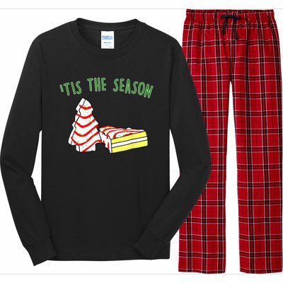 The Season Little Debbie Inspired Christmas Tree Snack Cake Long Sleeve Pajama Set