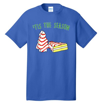 The Season Little Debbie Inspired Christmas Tree Snack Cake Tall T-Shirt