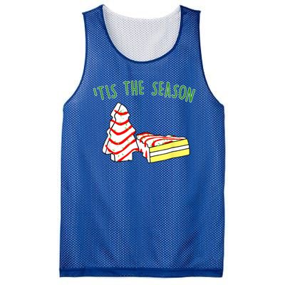 The Season Little Debbie Inspired Christmas Tree Snack Cake Mesh Reversible Basketball Jersey Tank