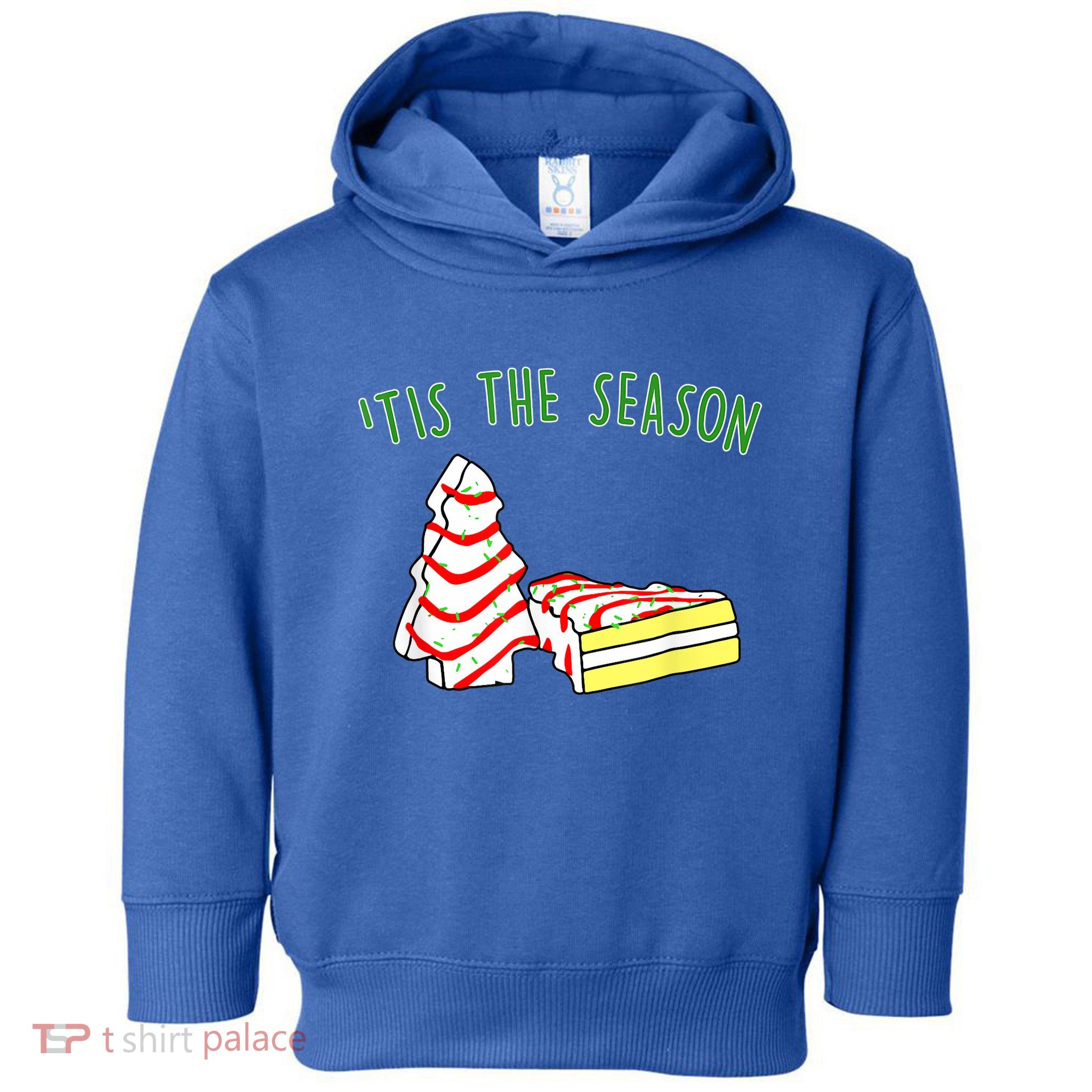The Season Little Debbie Inspired Christmas Tree Snack Cake Toddler Hoodie