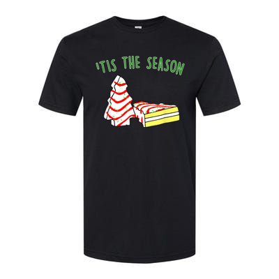 The Season Little Debbie Inspired Christmas Tree Snack Cake Softstyle CVC T-Shirt