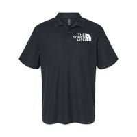 The Sober Life NA AA Sober Recovery Softstyle Adult Sport Polo