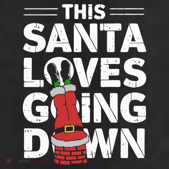 This Santa Loves Going Down Cool Comfort Performance Bucket Hat