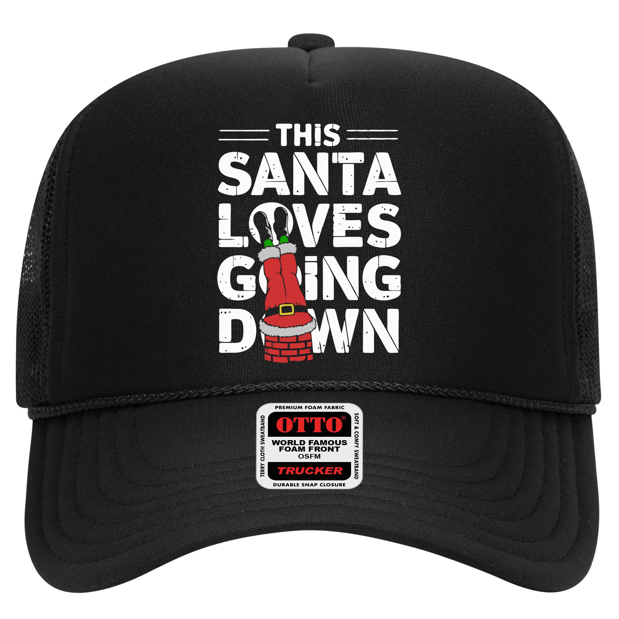 This Santa Loves Going Down Hat