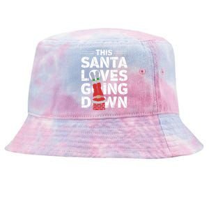 This Santa Loves Going Down Tie-Dyed Bucket Hat