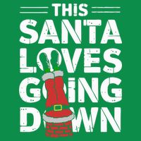 This Santa Loves Going Down Long Sleeve Shirt