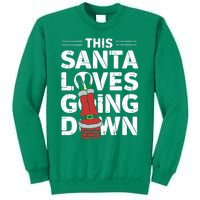 This Santa Loves Going Down Sweatshirt