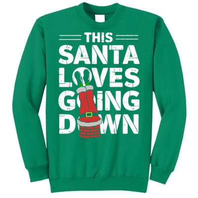 This Santa Loves Going Down Sweatshirt