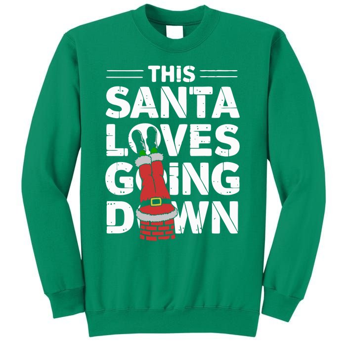 This Santa Loves Going Down Sweatshirt