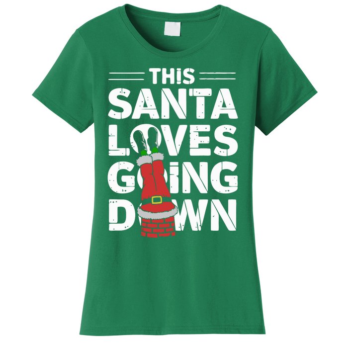 This Santa Loves Going Down Women's T-Shirt