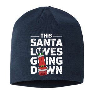 This Santa Loves Going Down Sustainable Beanie