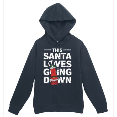 This Santa Loves Going Down Urban Pullover Hoodie