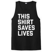 This Saves Lives Gray St Men Women PosiCharge Competitor Tank