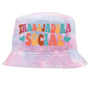 Trabajadora Social Latina Social Worker Spanish MSW Chingona Tie-Dyed Bucket Hat