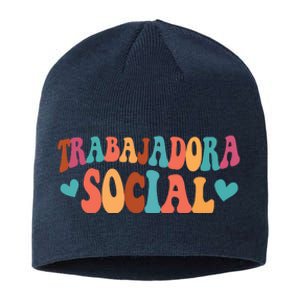 Trabajadora Social Latina Social Worker Spanish MSW Chingona Sustainable Beanie