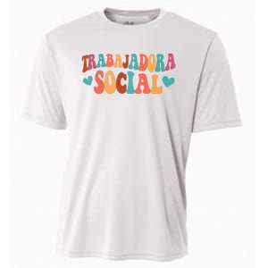 Trabajadora Social Latina Social Worker Spanish MSW Chingona Cooling Performance Crew T-Shirt