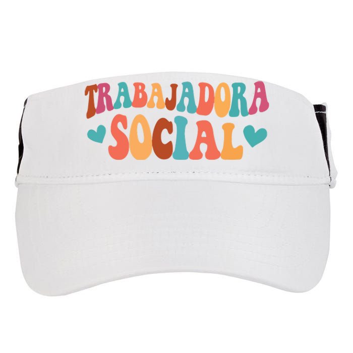 Trabajadora Social Latina Social Worker Spanish MSW Chingona Adult Drive Performance Visor