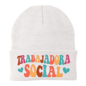 Trabajadora Social Latina Social Worker Spanish MSW Chingona Knit Cap Winter Beanie