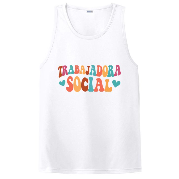 Trabajadora Social Latina Social Worker Spanish MSW Chingona PosiCharge Competitor Tank