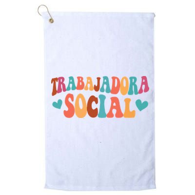 Trabajadora Social Latina Social Worker Spanish MSW Chingona Golf Towel