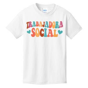 Trabajadora Social Latina Social Worker Spanish MSW Chingona Kids T-Shirt