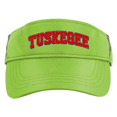 Tuskegee Sporty Logo Adult Drive Performance Visor