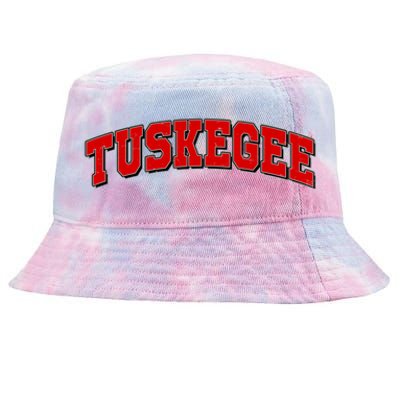 Tuskegee Sporty Logo Tie-Dyed Bucket Hat