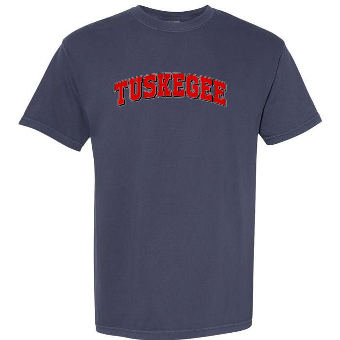 Tuskegee Sporty Logo Garment-Dyed Heavyweight T-Shirt