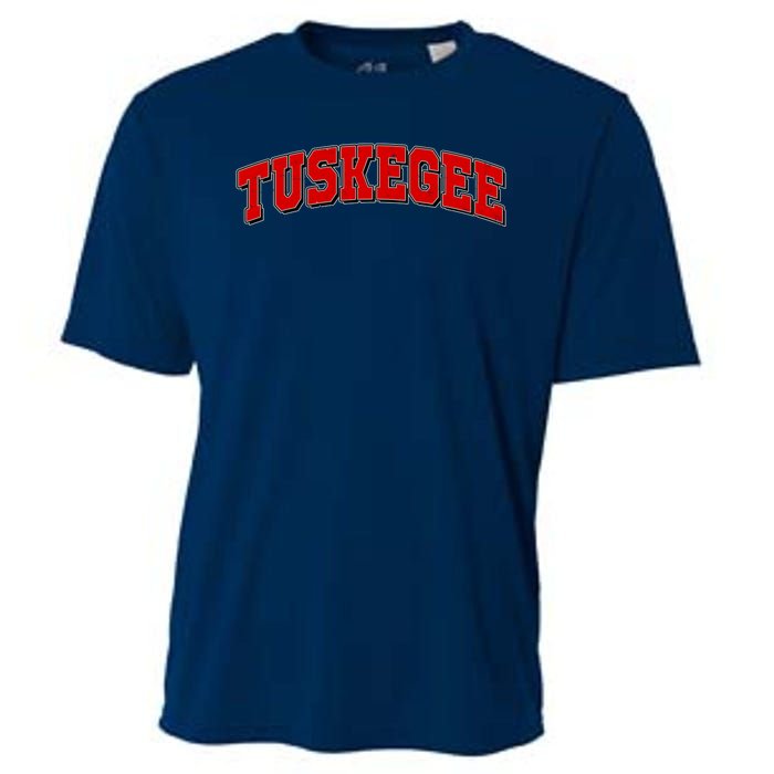 Tuskegee Sporty Logo Cooling Performance Crew T-Shirt