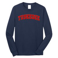 Tuskegee Sporty Logo Long Sleeve Shirt