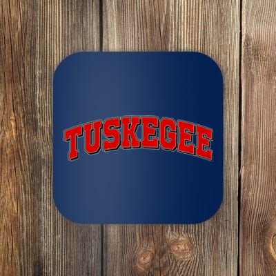 Tuskegee Sporty Logo Coaster