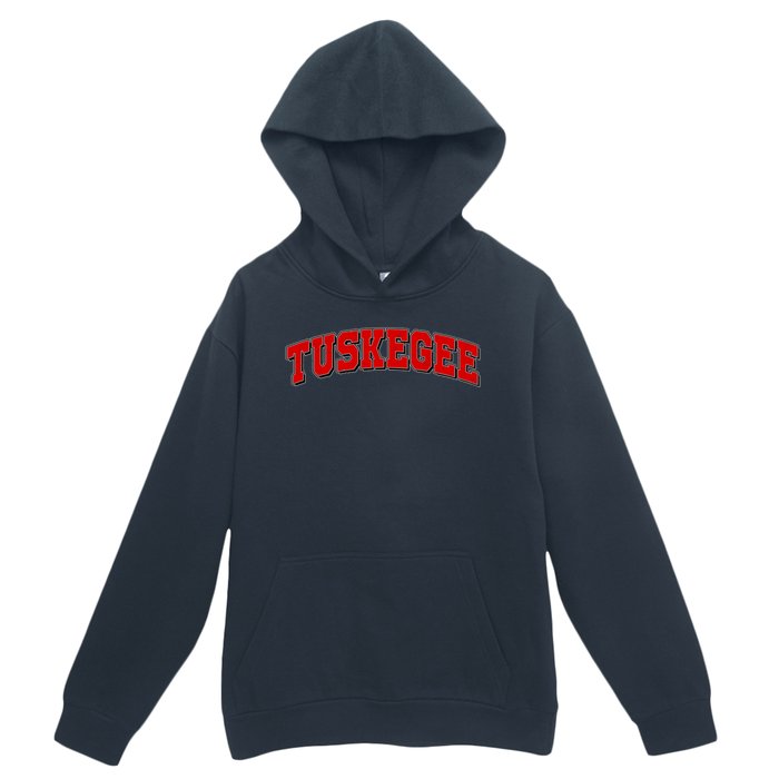 Tuskegee Sporty Logo Urban Pullover Hoodie