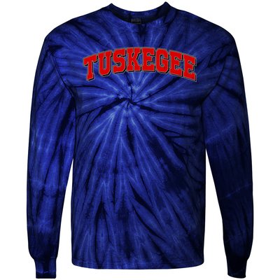 Tuskegee Sporty Logo Tie-Dye Long Sleeve Shirt