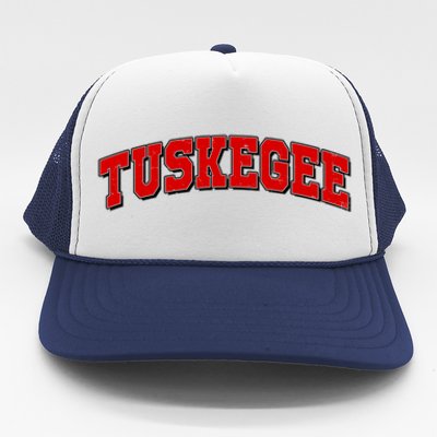 Tuskegee Sporty Logo Trucker Hat