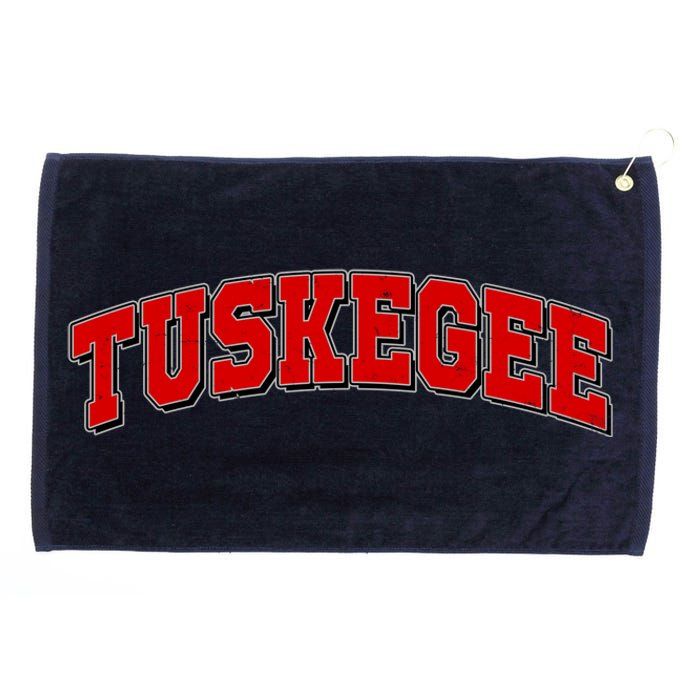 Tuskegee Sporty Logo Grommeted Golf Towel