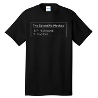 The Scientific Method Fuck Around Find Out Tall T-Shirt