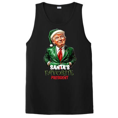 Trump Santa Mugshot Tacky PosiCharge Competitor Tank