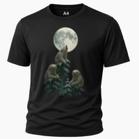 Three Sloths Moon Cooling Performance Crew T-Shirt