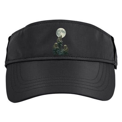 Three Sloths Moon Adult Drive Performance Visor