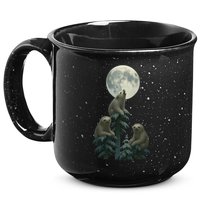 Three Sloths Moon 15oz Campfire Ceramic Mug