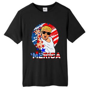 Trump Salt Merica Make USA Great Again USA Flags Boy Tall Fusion ChromaSoft Performance T-Shirt