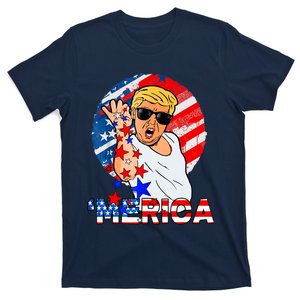 Trump Salt Merica Make USA Great Again USA Flags Boy T-Shirt