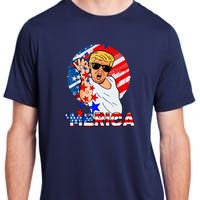 Trump Salt Merica Make USA Great Again USA Flags Boy Adult ChromaSoft Performance T-Shirt