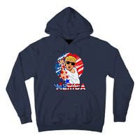 Trump Salt Merica Make USA Great Again USA Flags Boy Tall Hoodie