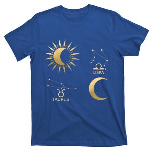 Taurus Sunlibra Moon Zodiac Gift T-Shirt