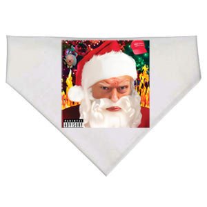 Trump Santa Mugshot Tacky USA-Made Doggie Bandana