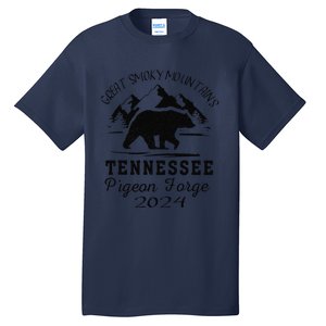 Tennessee Smoky Mountains Family Vacation 2024 Pigeon Forge Tall T-Shirt