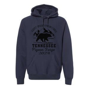 Tennessee Smoky Mountains Family Vacation 2024 Pigeon Forge Premium Hoodie