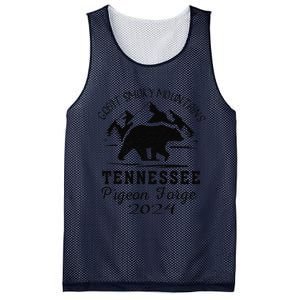 Tennessee Smoky Mountains Family Vacation 2024 Pigeon Forge Mesh Reversible Basketball Jersey Tank